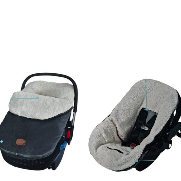 NWT Bundle Me infant 0 to 12 months, plush warm carrier liner - Picture 9 of 9